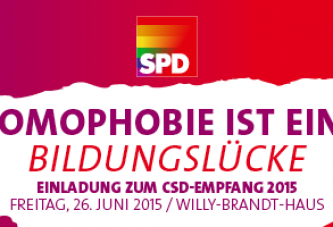 CSD-Empfang der SPD