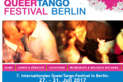 Tango für alle:  Workshops, Milongas, Shows und mehr … beim QueerTango-Festival Berlin vom 27. bis 31. Juli 2017
